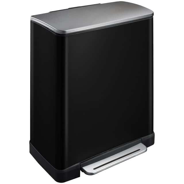 E-Cube Step Bin 50L Black