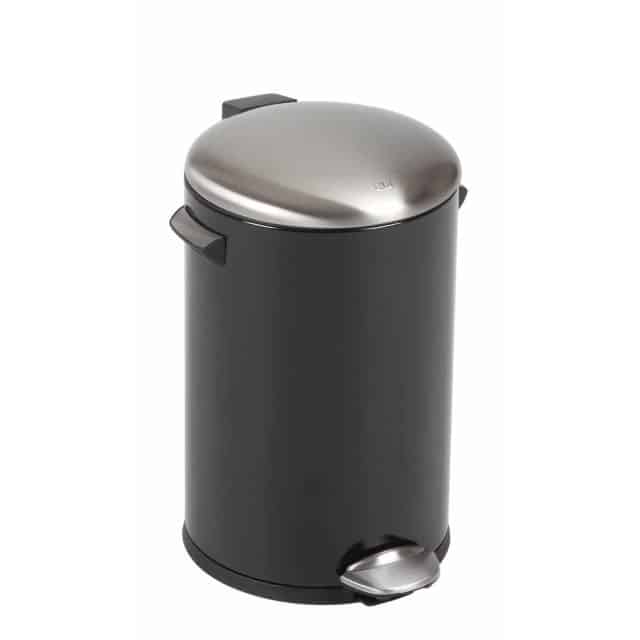 Belle Deluxe Step Bin 12l Black