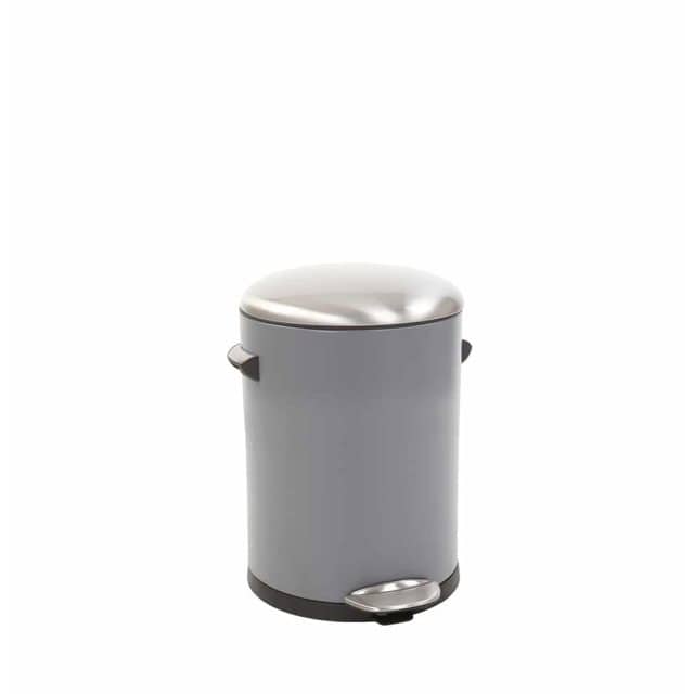 Belle Deluxe Step Bin 3l Grey