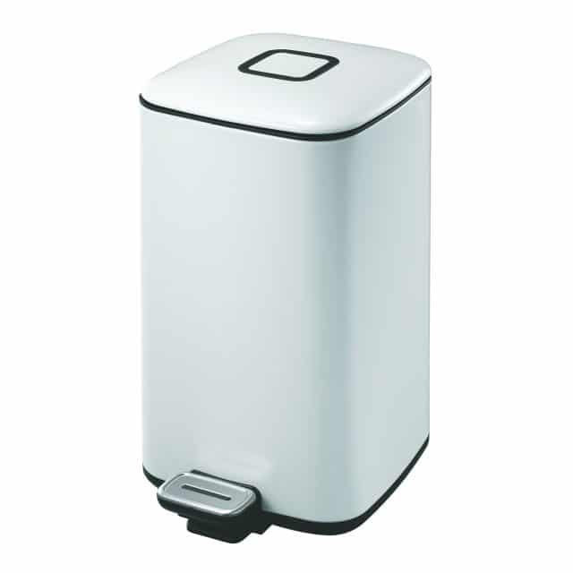 Regent Step Bin 12L White