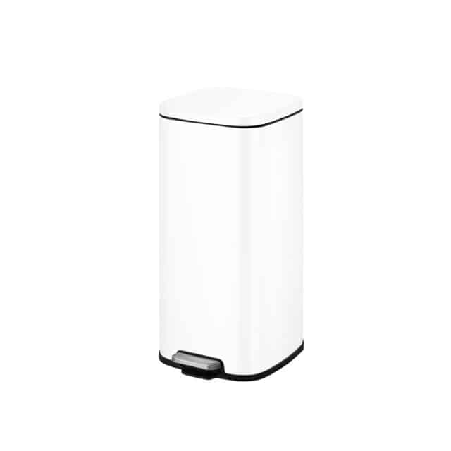 Stella Step Bin 30l White